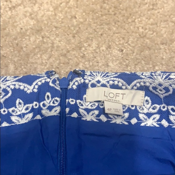 Size 4P never worn loft skirt - Picture 3 of 3